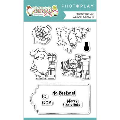 PhotoPlay Tulla & Norbert's Christmas Party Clear Stamps - Christmas Morning